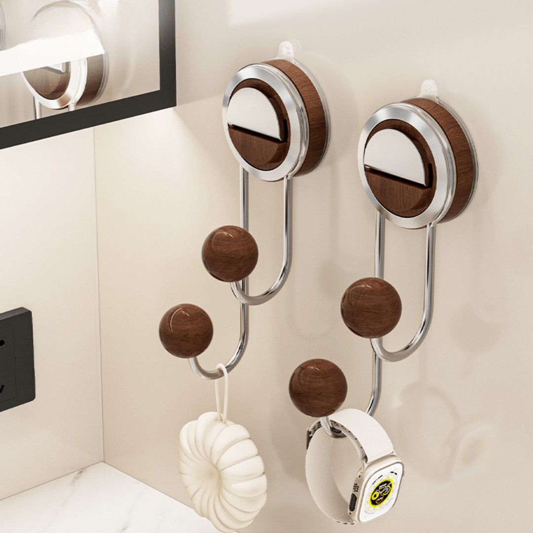 High-Grade Wall Mounted Suction Bathroom Hooks
