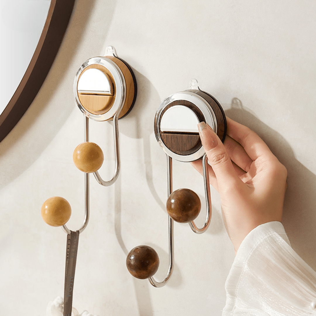 High-Grade Wall Mounted Suction Bathroom Hooks